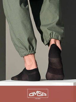 (Omsa) Active 119 нос.муж. (ЧЗ) grigio chiaro  фото 7