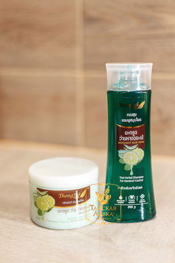 Маска д/волос на Травах от Перхоти Бергамот и Алоэ THONGSUK
250 мл - Тайская лавка фото 4