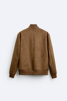 FAUX SUEDE JACKET - Zara фото 10