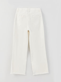 Basic Geni? Pa?a K?z ?ocuk Pantolon - Waikiki фото 2