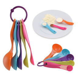 Набор мерных ложек 5шт. 5цв.NEW, 80.244 (МультиДом)  фото 6