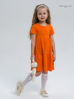 Платье Тия оранжевая - Sovalina фото 7