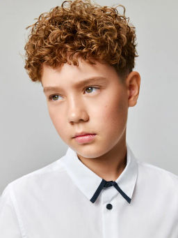 ACOOLA / Сорочка верхняя детская для мальчиков Nikolay белый  фото 5