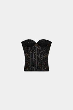 LACE CORSET - Zara фото 5