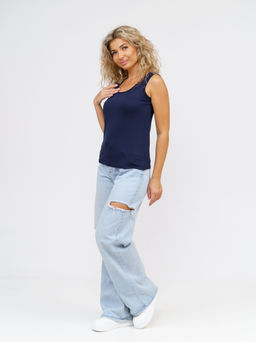 Майка топ Вискоза 95%, лайкра 5% - Ивассорти фото 41