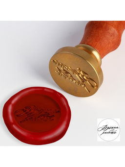 Сургучная печать «Ручная работа», 12.5 х 4 х 4 см