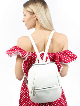 LACCOMA рюкзак Мэри-Y2005-белый эко кожа хлопок