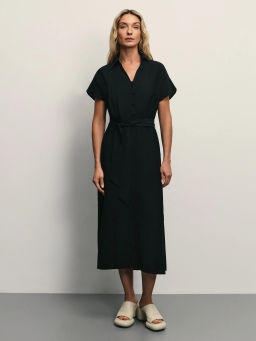 Платье-рубашка из вискозы / Zarina  фото 3