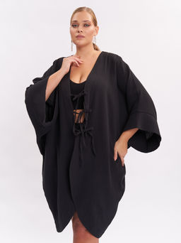 Кардиган из муслина KA01401BLK01 - Артесса фото 11