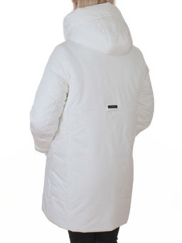 M-9090 WHITE Куртка зимняя женская (200 гр. холлофайбер)