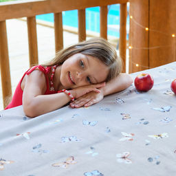 Скатерть Этель Butterflies 146?250 см, 100% хлопок, рогожка 186 г/м?