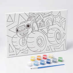 Картина по номерам Быстрый джип 20х30 см - Школа талантов фото 2