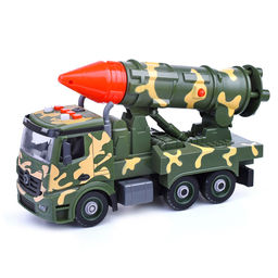 Машина "Военная" с ракетой, в коробке
