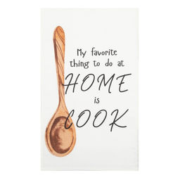 Набор кухонных полотенец Доляна Happiness, 35х60 см -4 шт, 100% хлопок, вафля 160 г/м2  фото 4