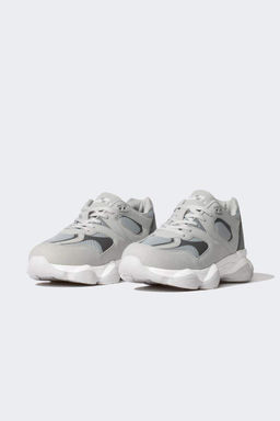 Мужская спортивная обувь на толстой подошве на шнуровке - Defacto фото 3