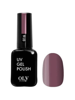 OLYSTYLE Гель-лак для ногтей тон 016 бордово-коричневый