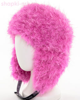 Лама экомех барби Ушанка флис (56-58)