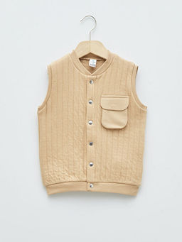 Bisiklet Yaka Erkek Bebek Yelek