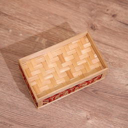 Шкатулка из бамбука, 17×10×7 см