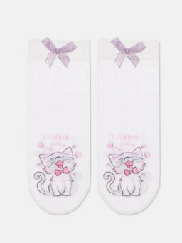 Носки дет. LOVE, 21C-115СП р. 22-24 (45/5) - bianco - Conte elegant фото 6