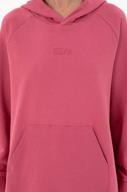 Женский розовый свитшот Неожиданная скидка в корзине - U.s. polo assn фото 13