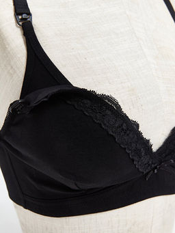 Balenli Dolgusuz Dantel Detayl? Emzirme S?tyeni