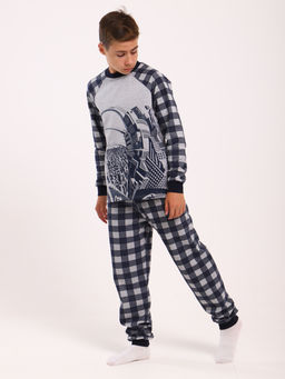 Пижама "Сити" серый