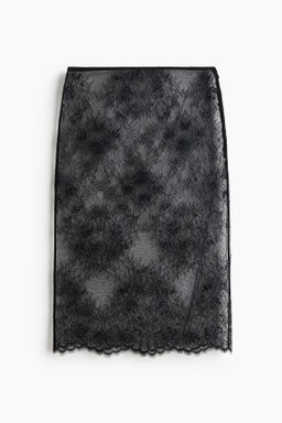 Falda midi de encaje - H&m фото 2