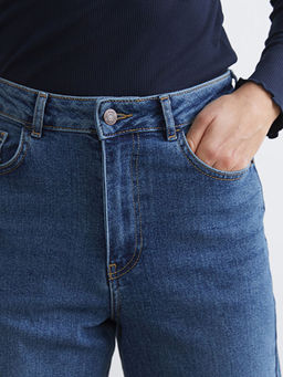 Wideleg Kad?n Jean Pantolon