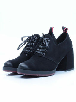 06-FDX122-1P BLACK Туфли (натуральная замша)