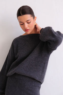 Martichelli Костюм вязаный тёмно-серый  фото 4