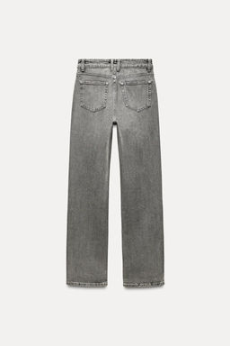 TRF STRAIGHT HIGH-WAIST JEANS - Zara фото 18