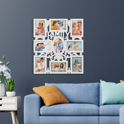 Фоторамка коллаж Семья 47x51 см / XZ-1962 /уп 24/ 9 фото - Галеонтрейд фото 2