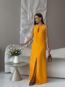 Платье DilanaVIP 2032-Р апельсин