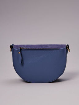 Сумка замшевая на плечо Azaro 31032 сиреневый закат