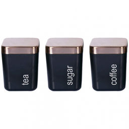 Набор банок для хранения 3 шт (3*850 мл) пластик, арт. Z-1114