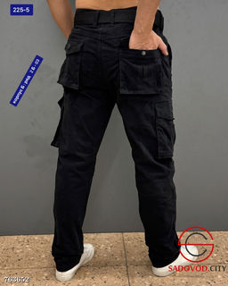 Джинсы мужские с накладными карманами - Bruno фото 6