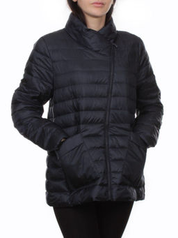 K-635 DK. BLUE Куртка демисезонная стеганая женская (70 гр. холлофайбер)