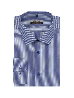 Сорочка мужская длинный рукав GREG 211/237/0272/Z