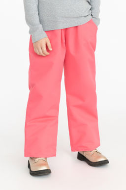 Брюки на поясе демисезонные розовые