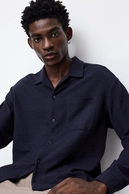 Camisa con textura Loose Fit - H&m фото 2