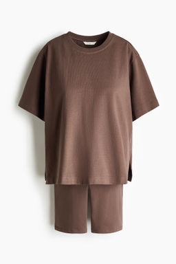 MAMA Conjunto de 2 piezas en punto de algod?n