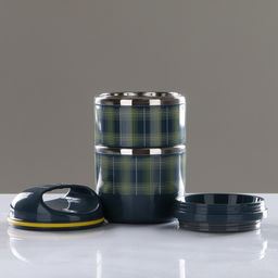 Ланч-бокс Клеточка, 1.08 л, сохраняет тепло 4 ч, 11.5 х 21 см - Take it easy фото 4