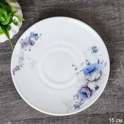 Блюдце / GRAY-GB220/12 (7326) / Кобальтовая роза / ШТУЧНО - ГалеонТрейд фото 2