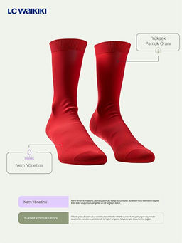 Dinozor Desenli Erkek ?ocuk Soket ?orap 5li