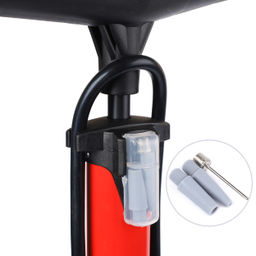 Насос напольный с манометром COMIRON CHINOOK, стальной цилиндр, ручка и ножки литой PP пластик, Presta-Schrader-Dunlop, 11 бар, вес 871гр. /уп 20 - Галеонтрейд фото 11