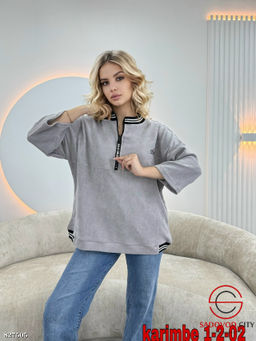 Толстовка женская на полузамке