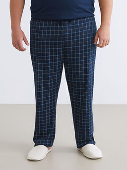 B?y?k Beden Standart Kal?p Ekose Erkek Pijama Alt