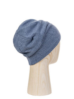 Шапка жен. шерсть+акр LB-N88039 denim blue - Labbra фото 2