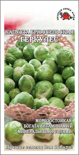 Капуста брюссельская Геркулес 0,3г (Золотая сотка Алтая)